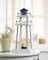 12.25" White Wooden Lighthouse Hanging Candle Lantern with Chain Detailing